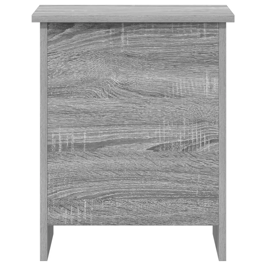 Coffre de rangement avec stockage Sonoma gris 40 x 40 x 50 cm - 6