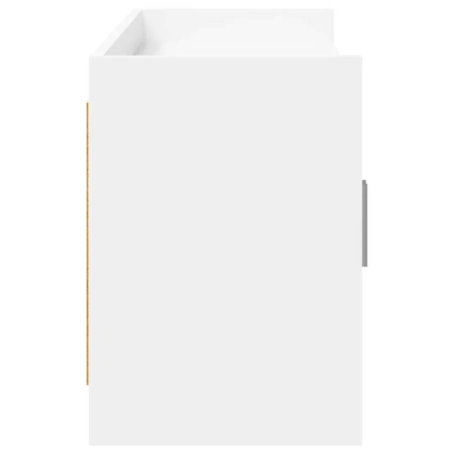 Meuble TV 168 x 33 x 47 cm Blanc Bois d'ingénierie - 6