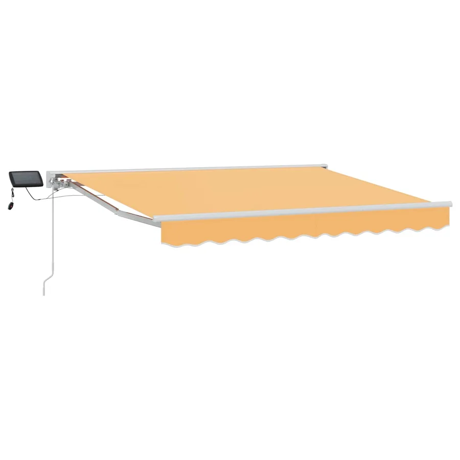 Cadre de store manuel avec LEDs Sable 4 × 3,5 m - 2