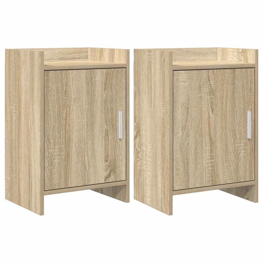Tables de chevet 2 pcs Chêne Sonoma 40 x 30 x 60 cm