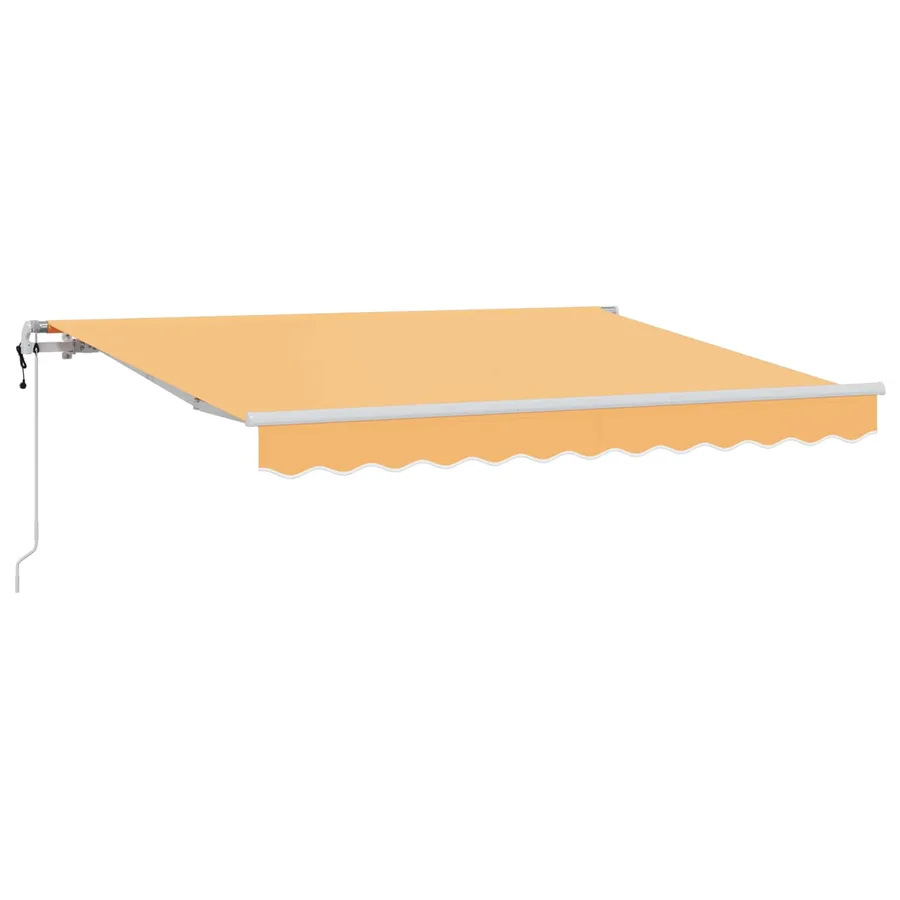 Auvent Rétractable Sable 3,5 x 2 m tissu - 2