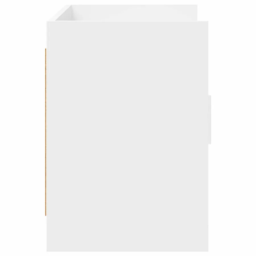 Meuble TV 102 x 33 x 47 cm Blanc Bois d'ingénierie - 6