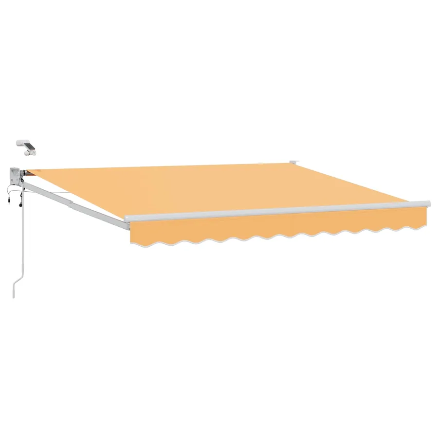 Auvent rétractable électrique Sable 100% Polyester et Aluminium - 2