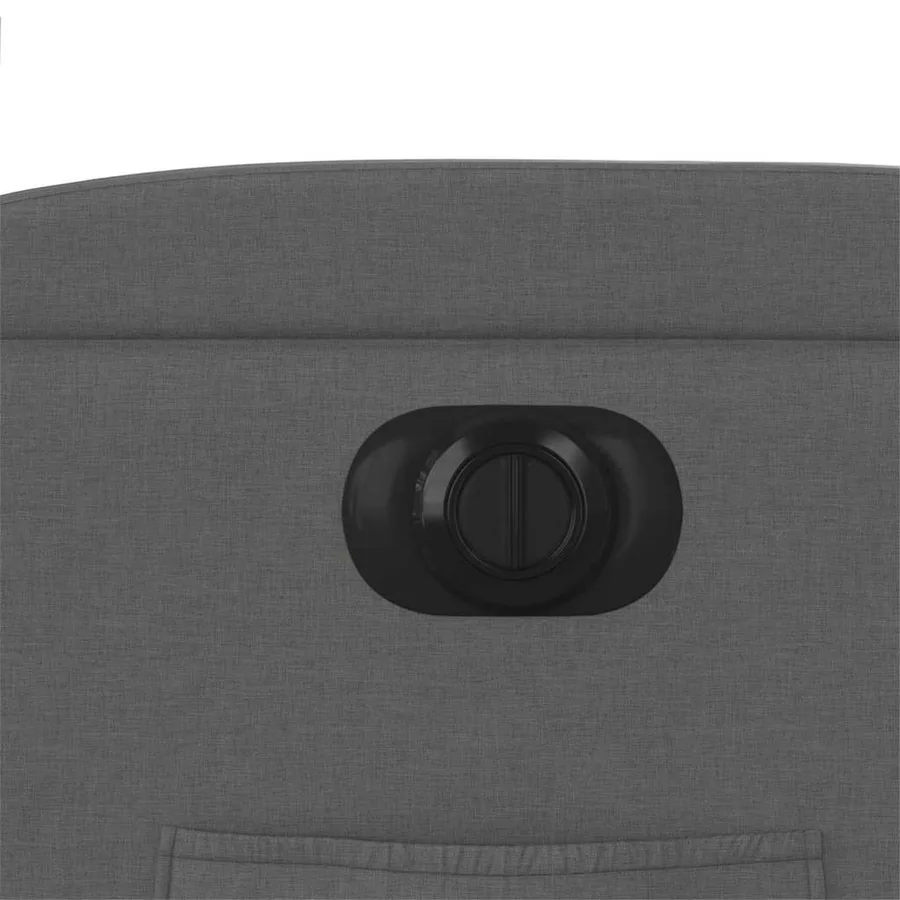 Fauteuil inclinable électrique Gris foncé Tissu - 12