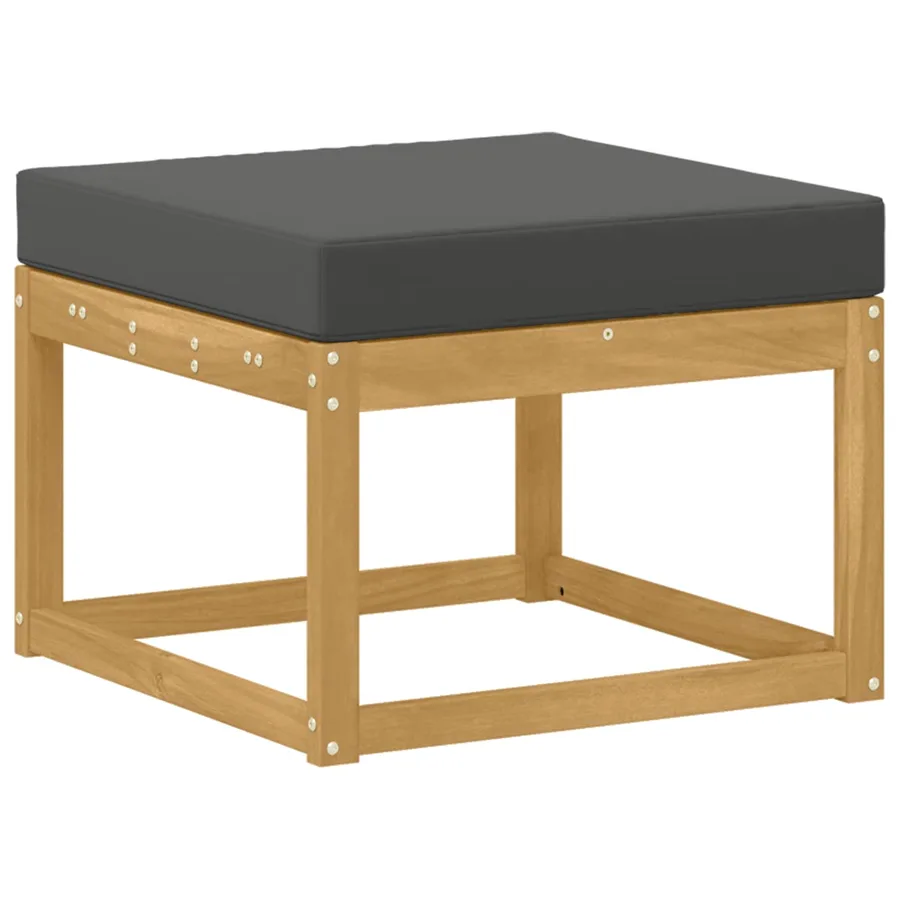 Ensemble de canapés d'extérieur 8 pcs Blanc et anthracite - 5