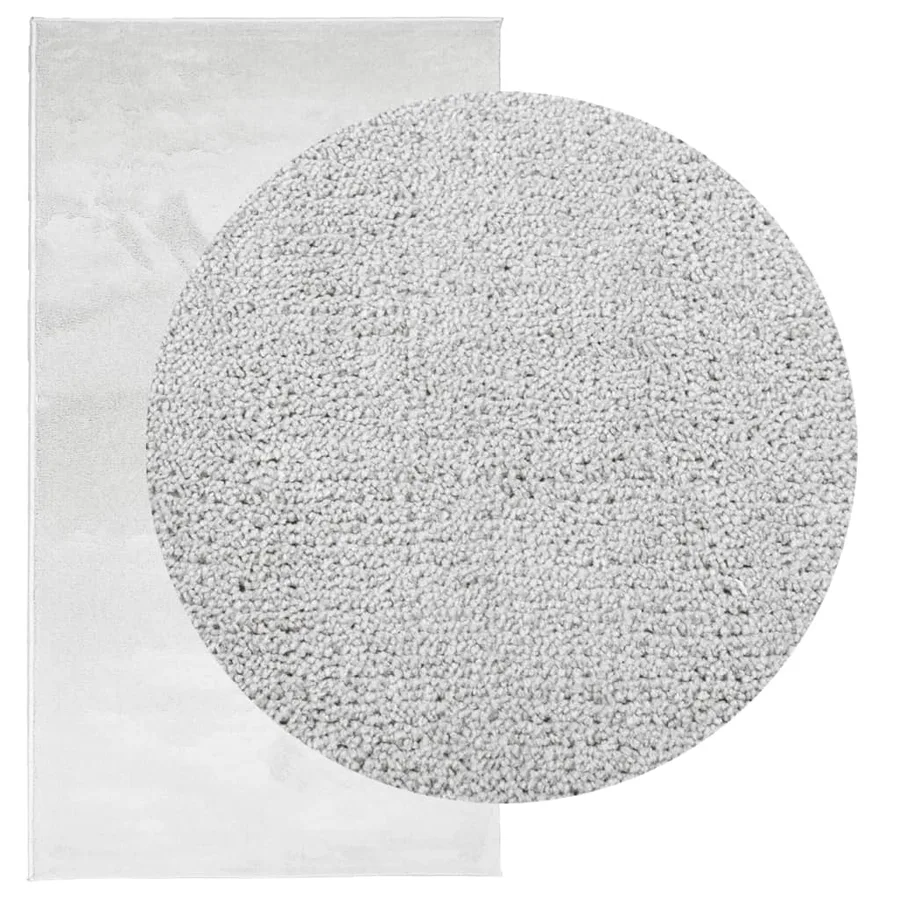 Tapis OVIEDO à poils courts gris 60x110 cm - 3