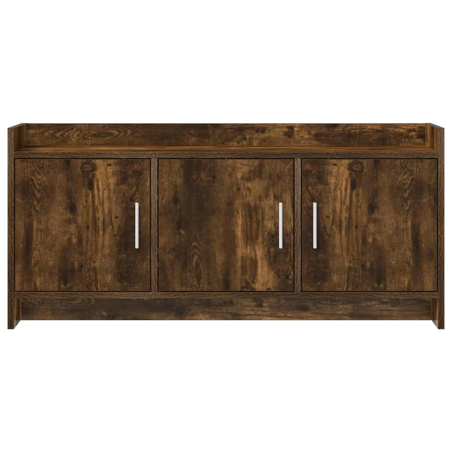 Meuble TV 102 x 33 x 47 cm Chêne fumé Bois d'ingénierie - 5