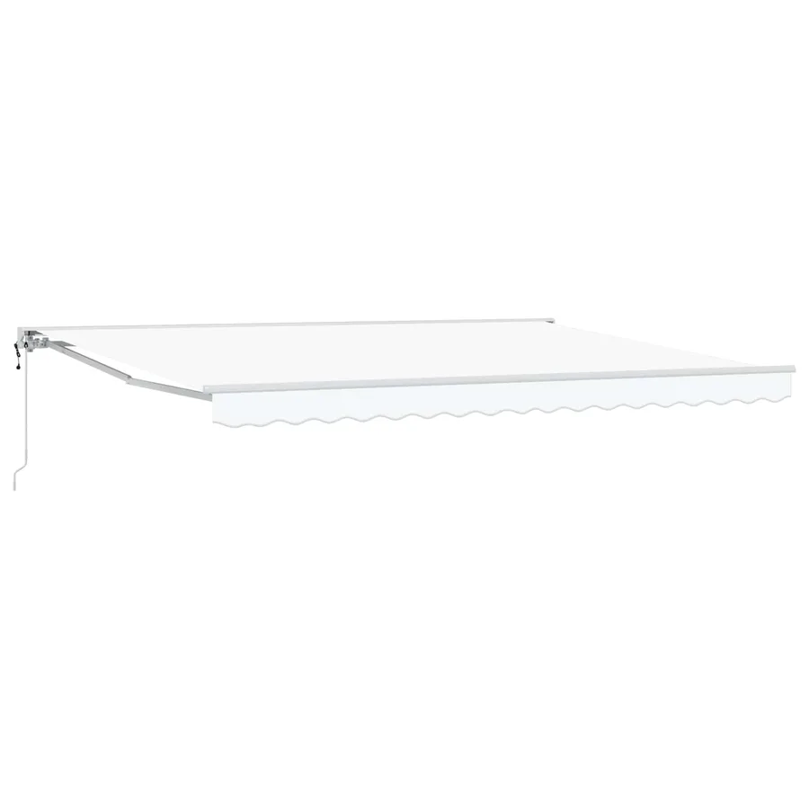 Auvent rétractable électrique Blanc 5 x 3 m - 2