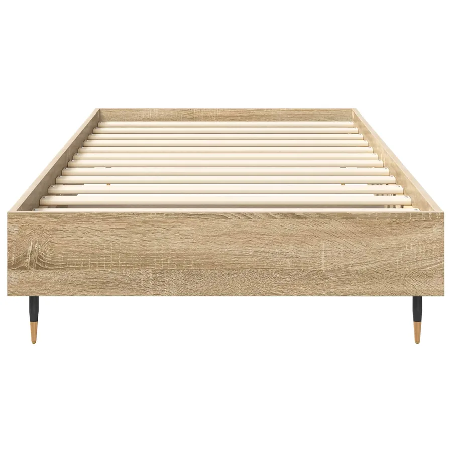 Cadre de lit Chêne Sonoma 80 x 200 cm Bois d'ingénierie - 4