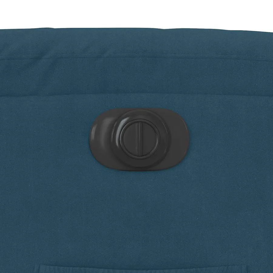 Fauteuil inclinable électrique bleu velours - 13