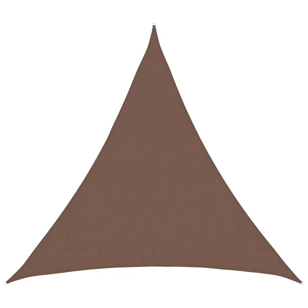 Voile d'ombre Marron 2 x 2 x 2 m HDPE