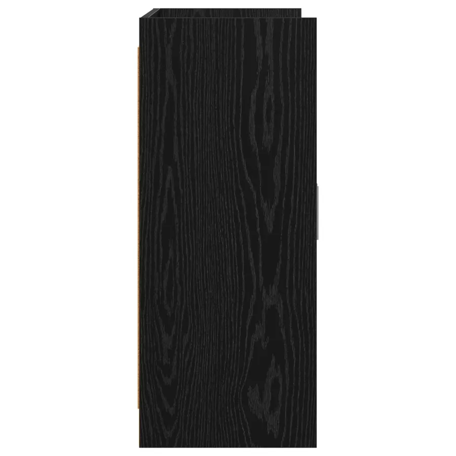 Buffet Chêne noir 98,5 x 33 x 80 cm Bois d'ingénierie - 6