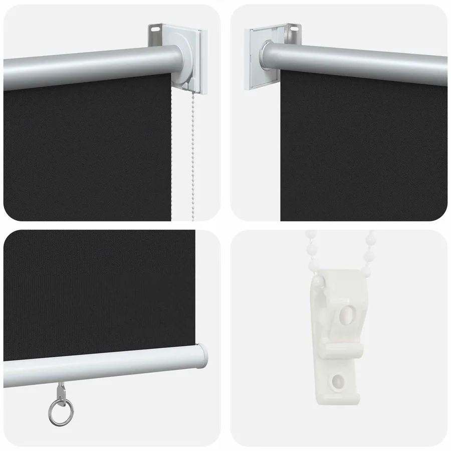 Store roulant extérieur protection UV Anthracite Polyester - 5