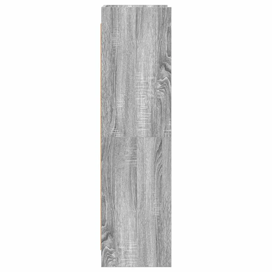 Bibliothèque Sonoma gris 59 x 30 x 111 cm Bois d'ingénierie - 5