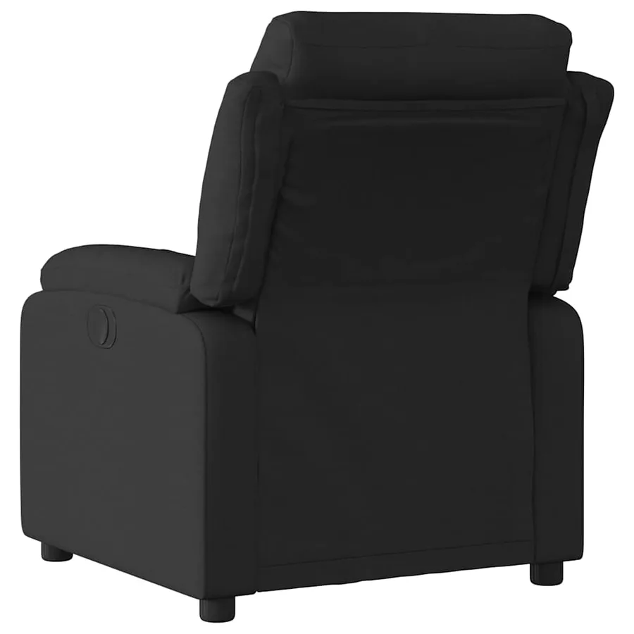 Fauteuil inclinable Noir Tissu - 3