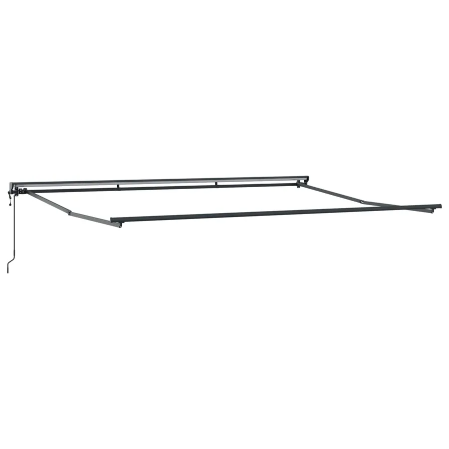Auvent rétractable électrique Vert, Blanc, Anthracite 4 × 3,5 m - 3