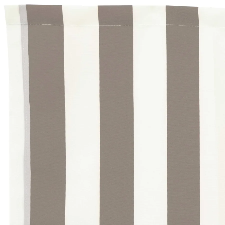 Remplacement de lambrequin Gris clair et blanc 5 m Polyester - 5