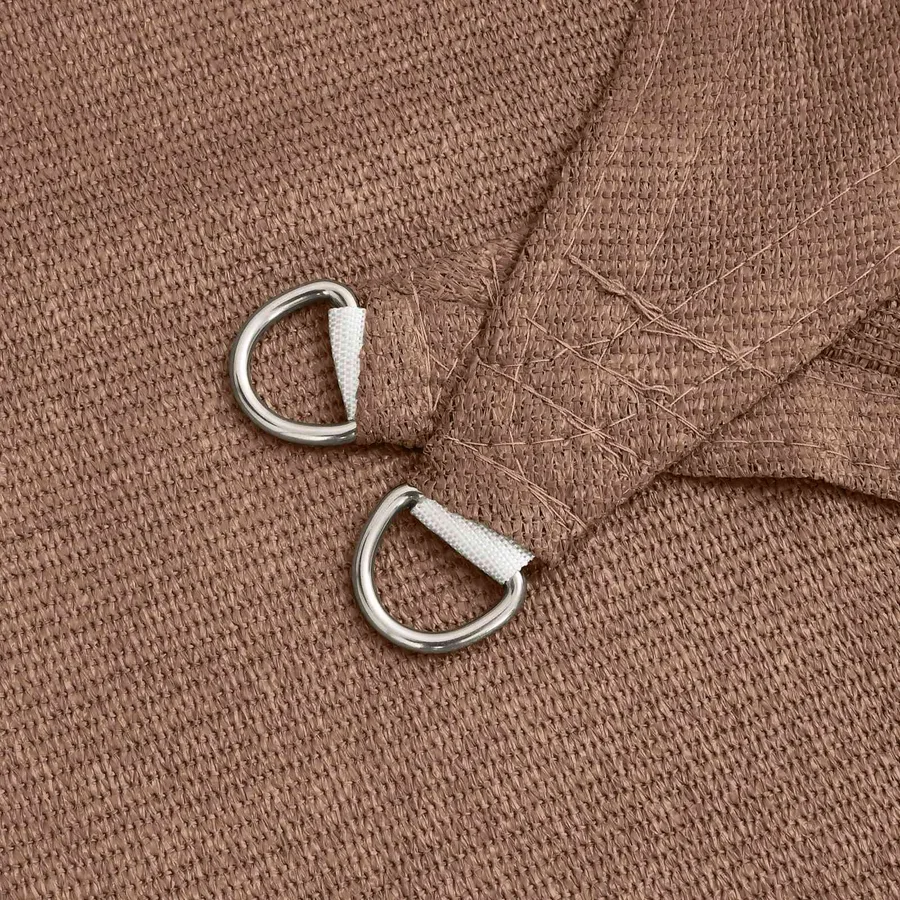Voile d'ombre Taupe 2 x 2 x 2 m HDPE - 3
