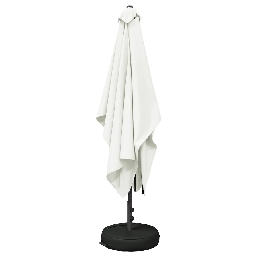 Parasol de jardin avec base 200 x 300 cm Polyester - 3