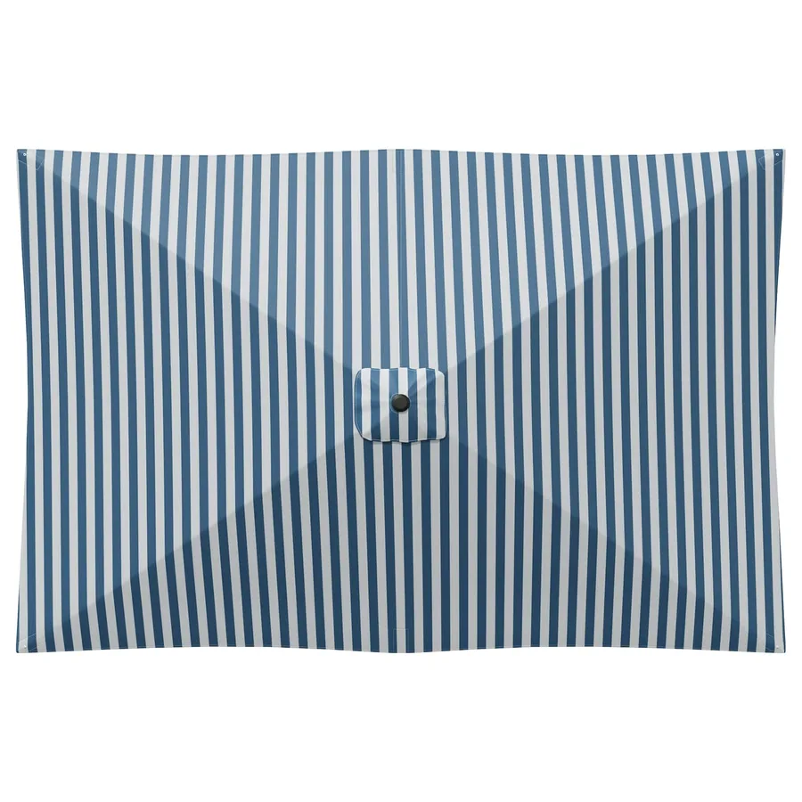 Parasol de jardin avec base 200 x 300 cm Polyester - 4