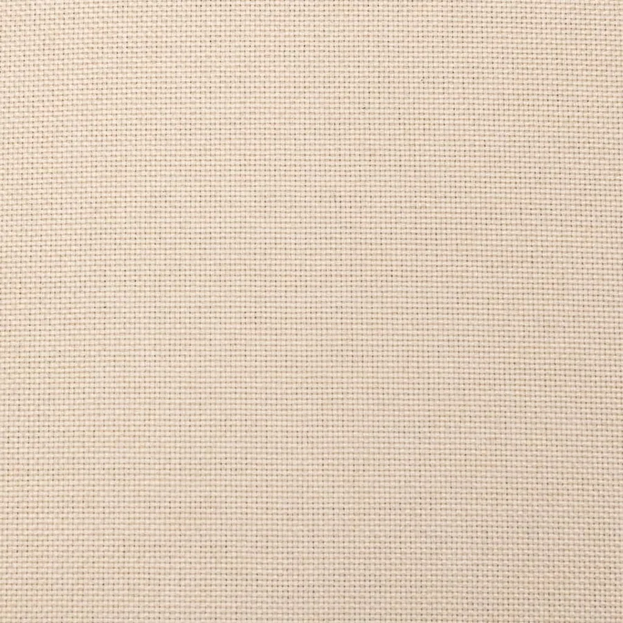 Canapé-lit à 2 places avec deux oreillers crème tissu - 10