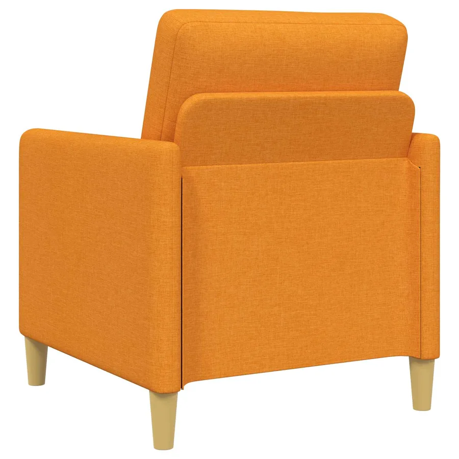 Sofa avec rangement Jaune foncé 72 x 78 x 87 cm Polyester - 6