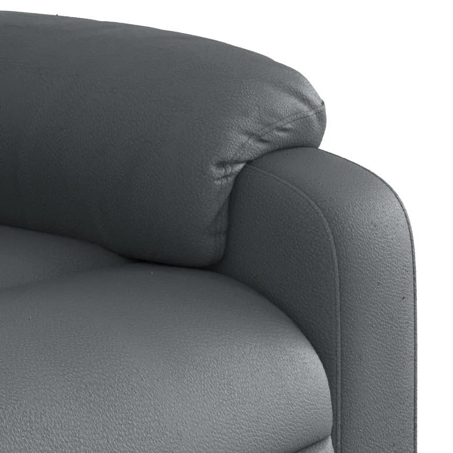 Fauteuil inclinable Gris Similicuir - 11