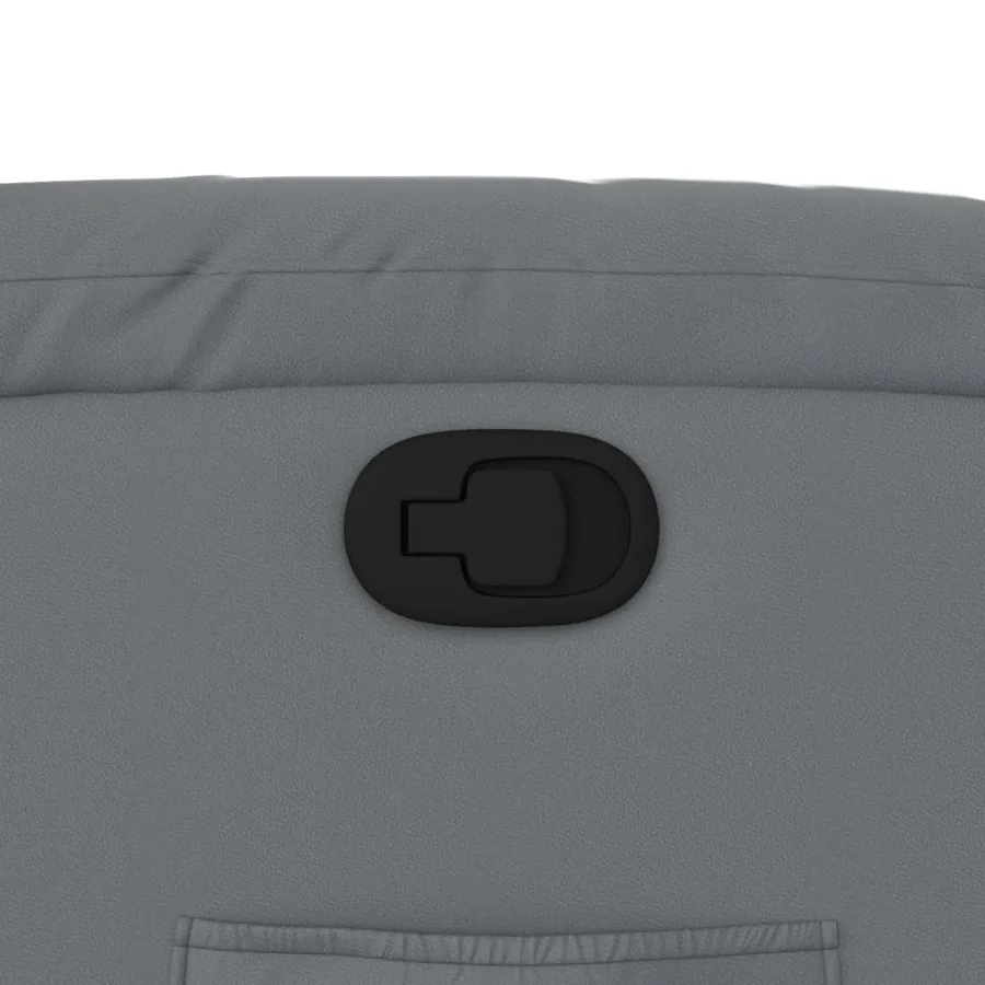 Fauteuil inclinable Gris Similicuir - 12