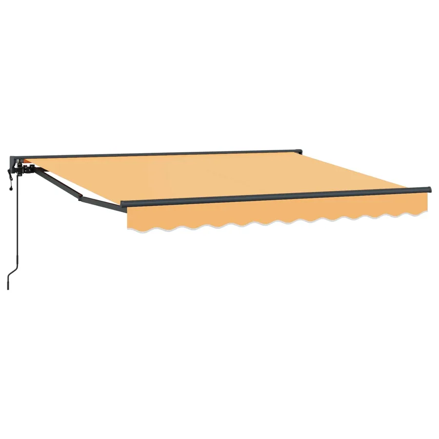 Auvent rétractable Sable 4 × 3 m Polyester et Aluminium - 2
