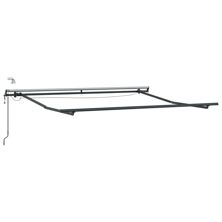 Auvent rétractable Sable 400 × 300 cm Polyester - 4