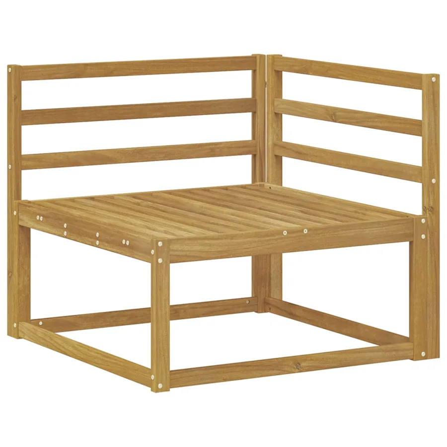 Canapé d'angle extérieur Blanc 83 x 83 x 73 cm - 2
