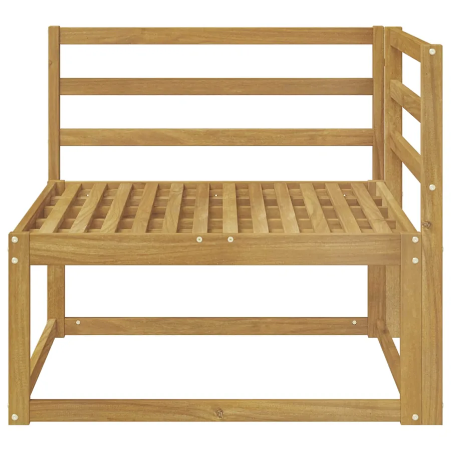 Canapé d'angle extérieur Blanc 83 x 83 x 73 cm - 3