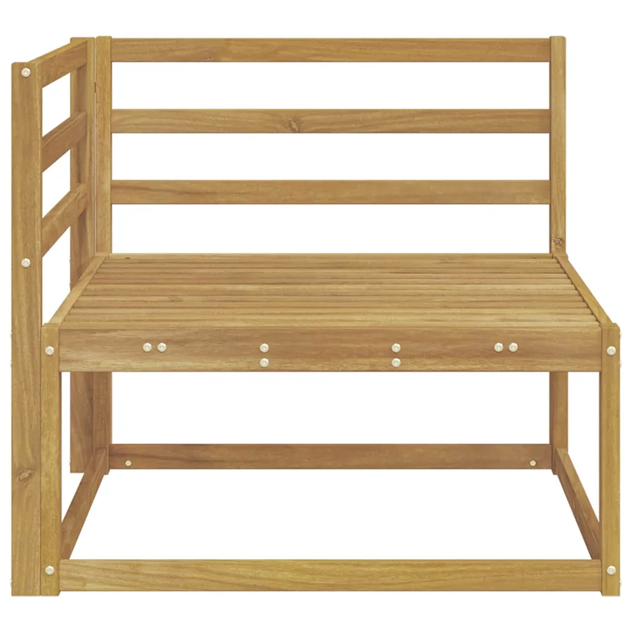 Canapé d'angle extérieur Blanc 83 x 83 x 73 cm - 4