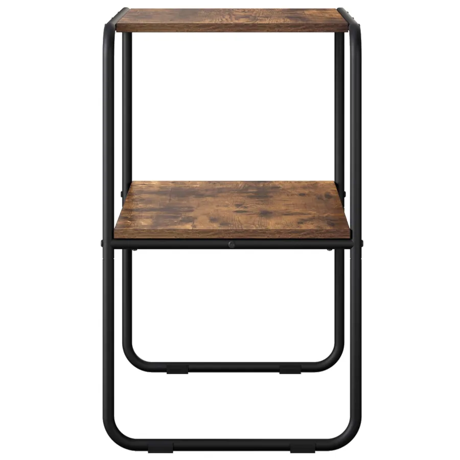 Table console Chêne fumé 60 x 42,5 x 70 cm Bois d'ingénierie - 5