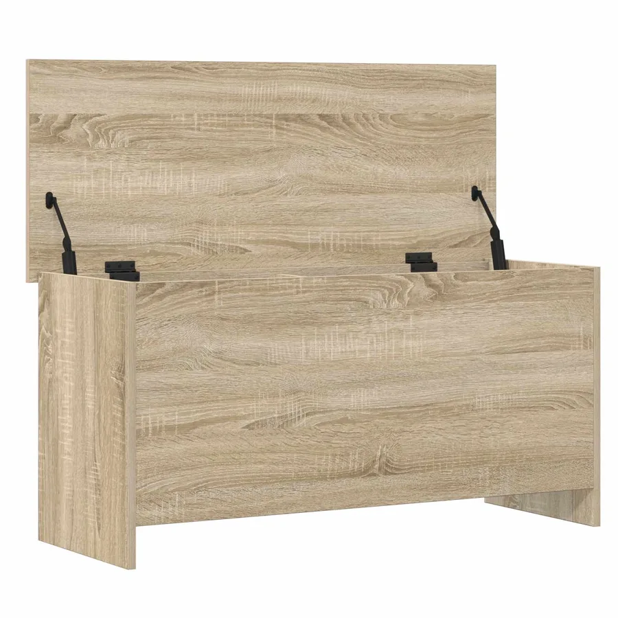Coffre de rangement avec stockage Chêne Sonoma 100 x 40 x 50 cm - 5
