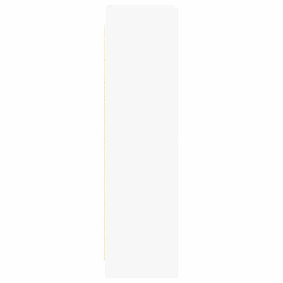 Bibliothèque Blanc 59 x 30 x 111 cm Bois d'ingénierie - 5