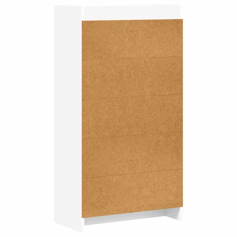 Bibliothèque Blanc 59 x 30 x 111 cm Bois d'ingénierie - 6