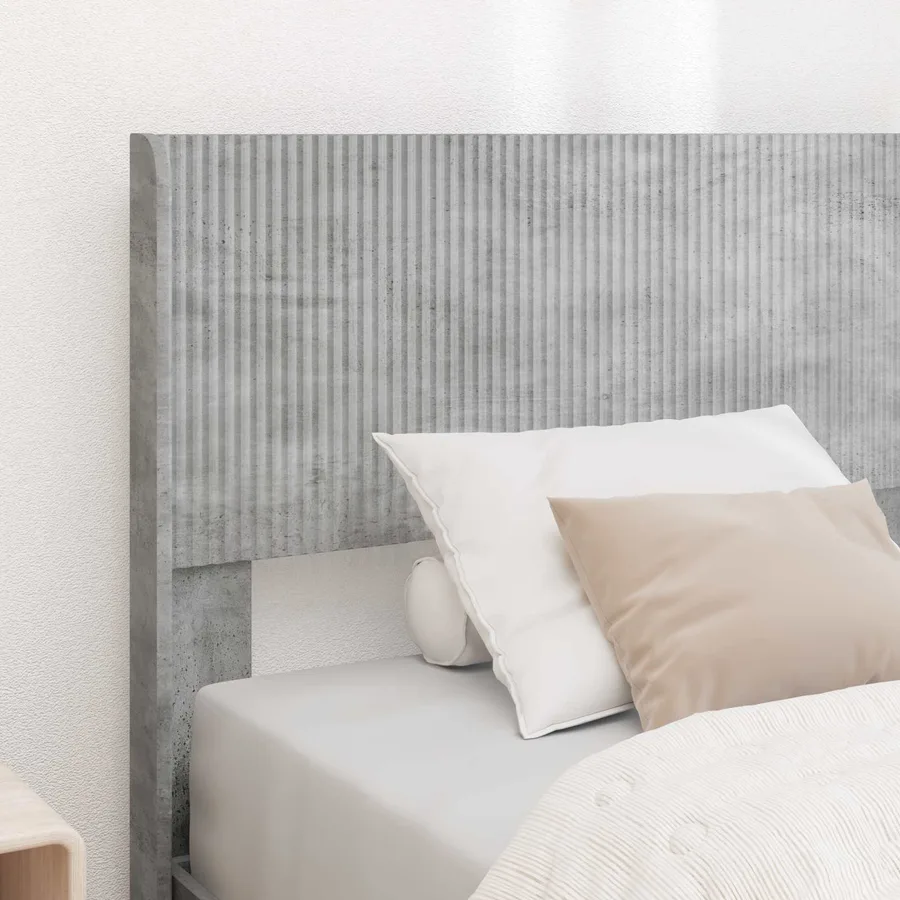 Tête de lit Gris béton PB - 3