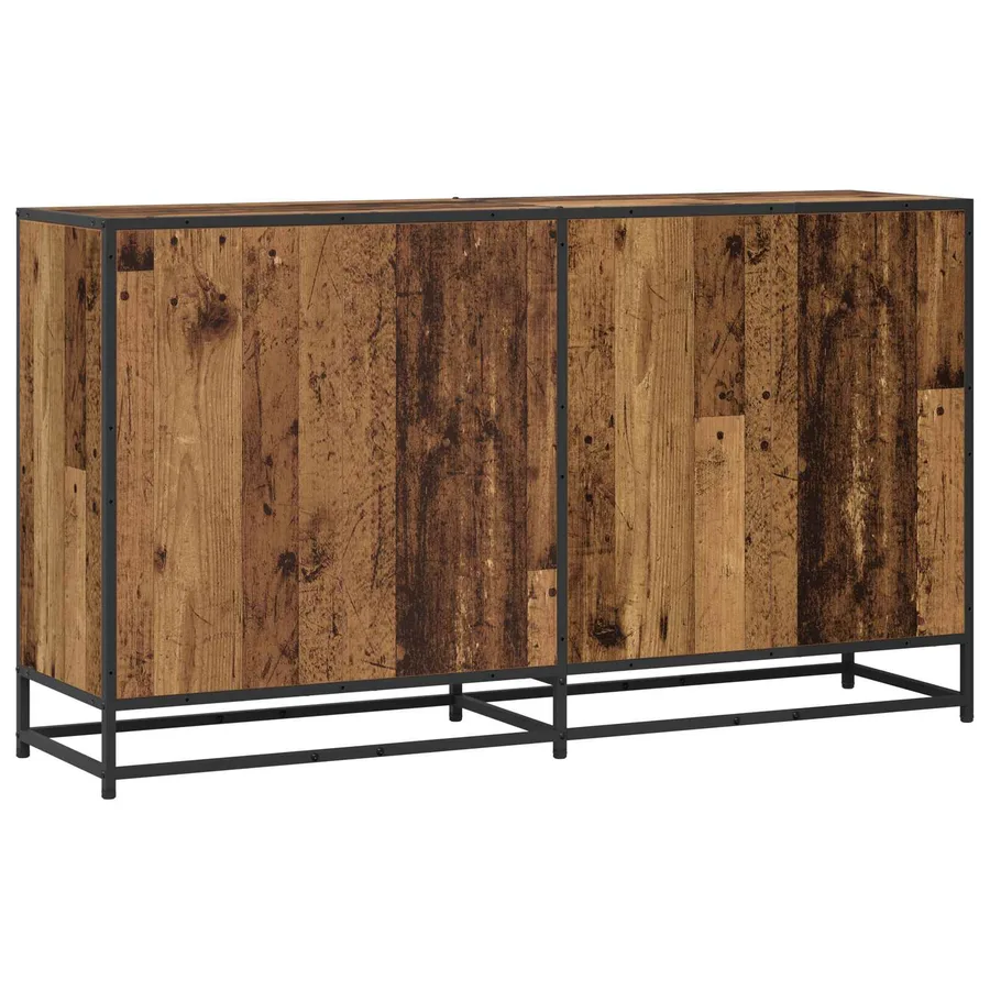Buffet Bois ancien 134 x 35 x 76 cm Bois d'ingénierie - 6