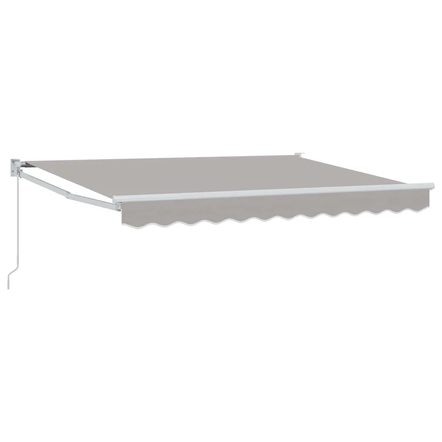 Auvent rétractable Gris clair 2,5 x 2 m - 2
