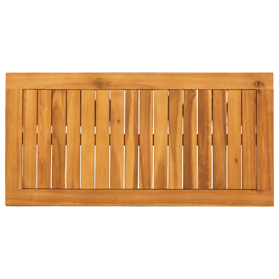 Ensemble de meubles d'extérieur 4 pcs Noir et blanc crème - 9