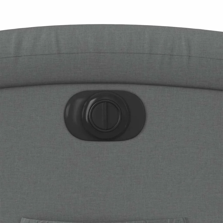 Fauteuil inclinable électrique gris foncé tissu - 12