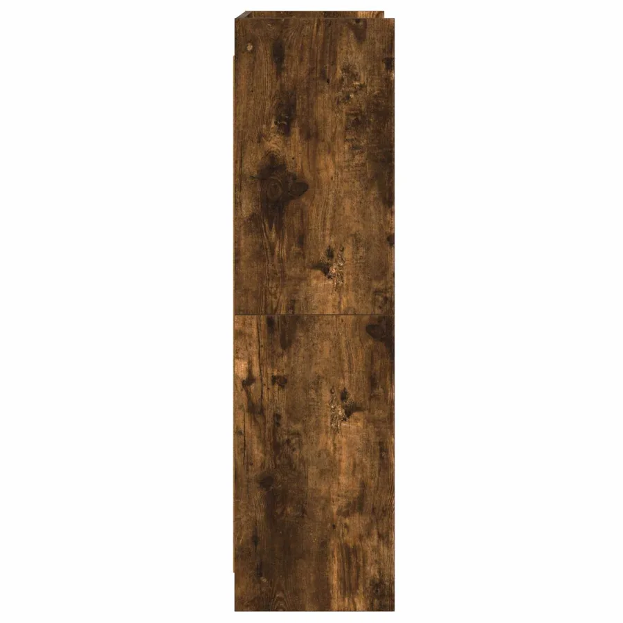Bibliothèque Chêne fumé 87,5 x 30 x 111 cm Bois d'ingénierie - 5