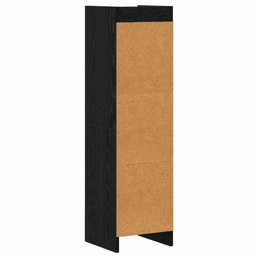 Bibliothèque Chêne noir 30 x 30 x 111 cm Bois d'ingénierie - 6