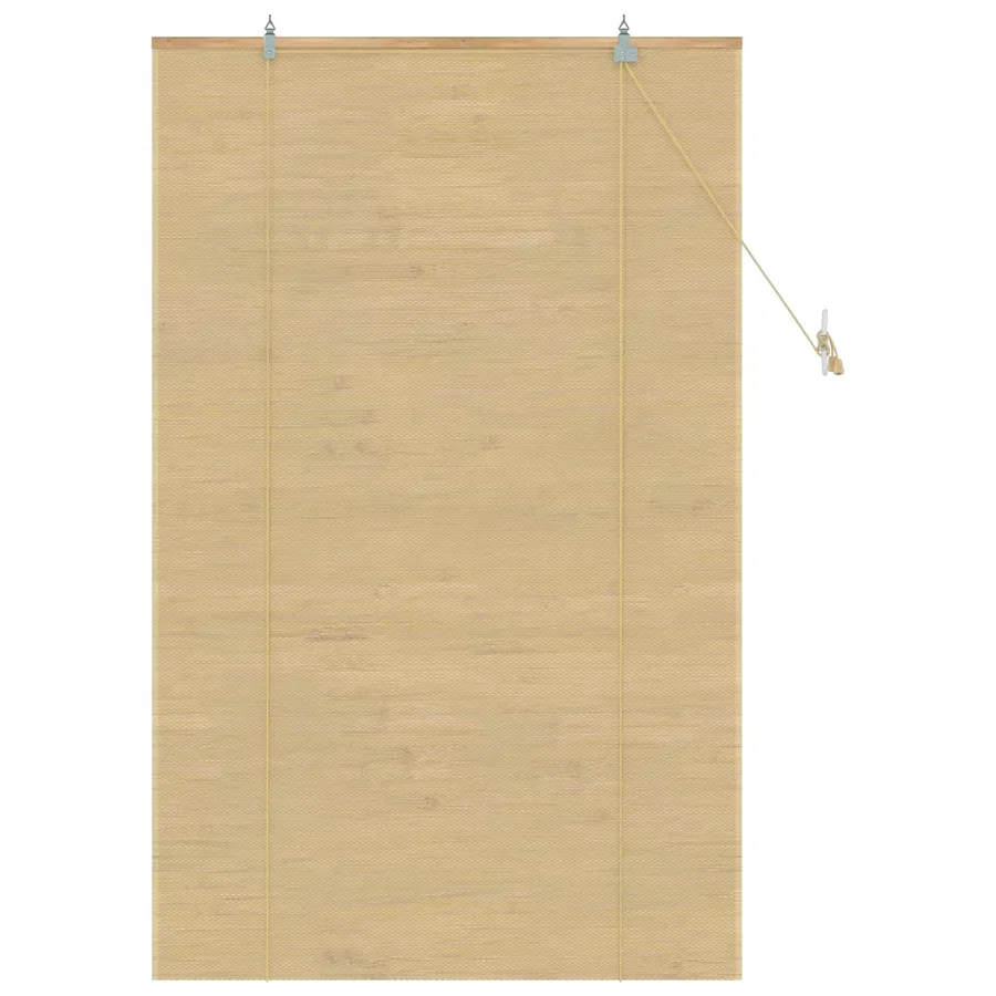 Store enrouleur Naturel 80 x 160 cm Bambou - 3