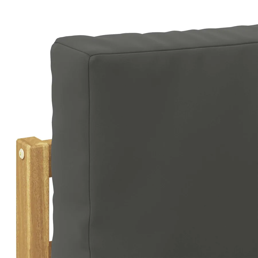 Ensemble de canapés d'extérieur 4 Pièce Blanc et anthracite - 6