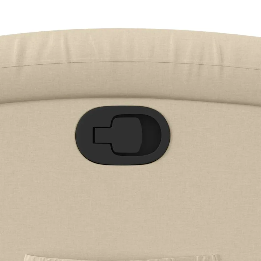 Fauteuil inclinable Crème Tissu - 12