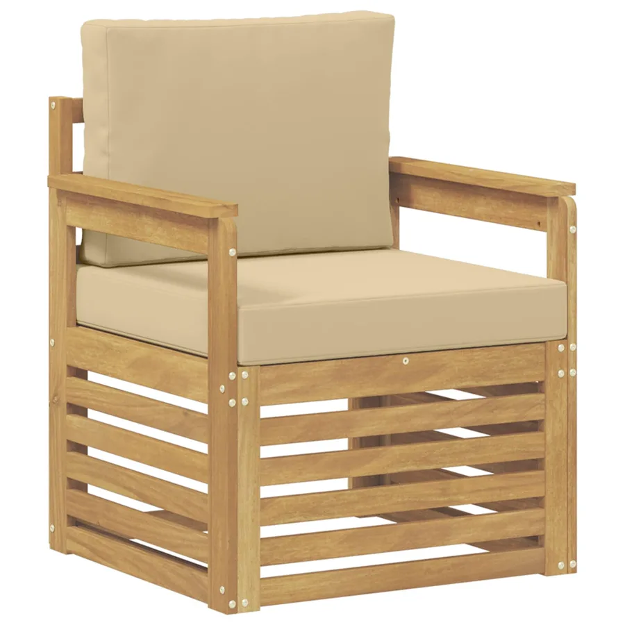 2 Pièce Ensemble de canapés d'extérieur Polyester - 2