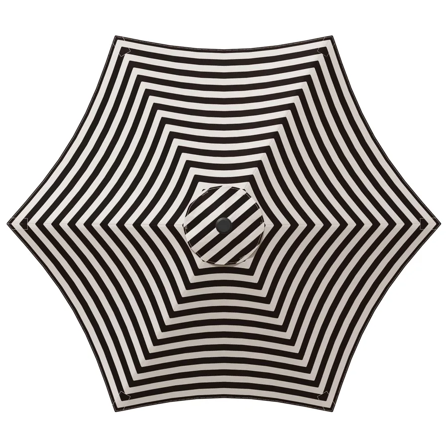 Parasol de jardin avec base 300 x 300 cm Polyester - 4