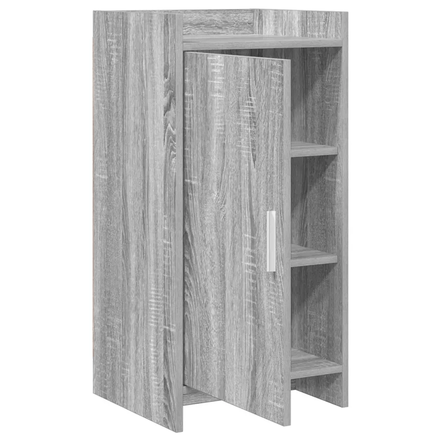Buffet Sonoma gris 40 x 36 x 80 cm Bois d'ingénierie - 4
